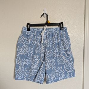 Chubbies Men’s The Thigh-Napples 7” Pineapple Classic SwimTrunk Size M